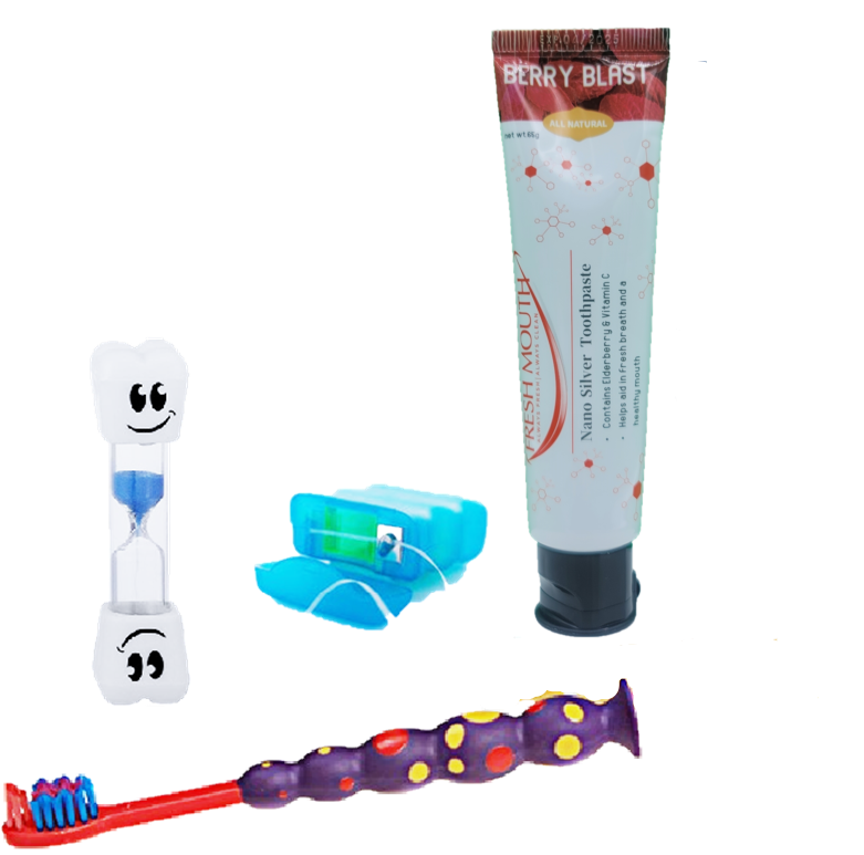 Child Brushing Kit w/ Berry TP